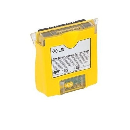 Honeywell Bw Bw Rechargeable Battery Pack For Gasalertquattro, Yellow QT-BAT-R01